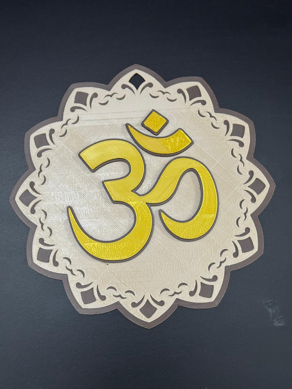 Quadro Mandala Símbolo OM