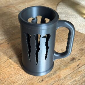 Caneca Suporte Monster Energy – Impressão 3D Premium